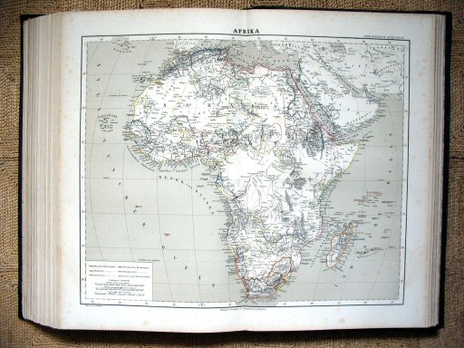 Sohr-Berghaus Hand-Atlas 1883 (100)
83. Afrika