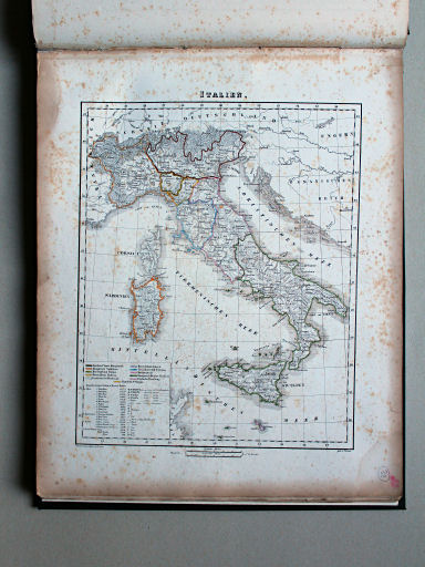 Sohr-Berghaus Universal-Handatlas NL, 1850
32. Italien