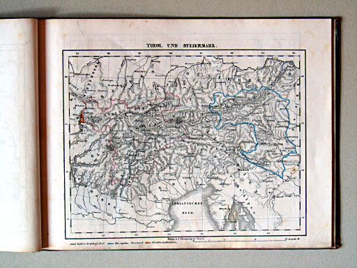 Sohr's Atlas von Deutschland, 1841
18. Tirol und Steiermark