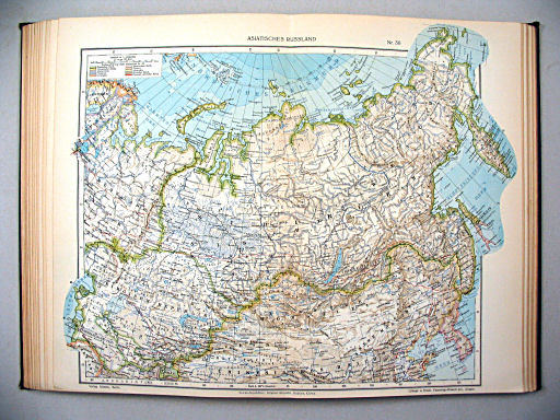 Ullsteins Weltatlas (1923)
30. Asiatisches Russland
Aziatisch Rusland / Russia in Asia