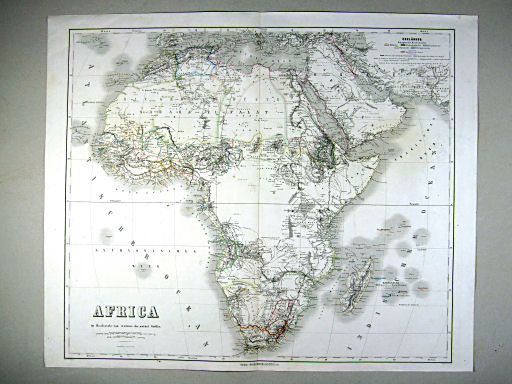 Hand-Atlas des Himmels und der Erde (1869)
55. Africa