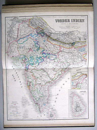 Hand-Atlas des Himmels und der Erde (1876)
53. Vorder Indien