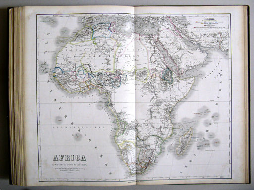 Hand-Atlas des Himmels und der Erde (1876)
55. Africa