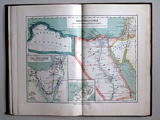 Atlas antiquus: Atlas der alten Welt, 1884
IV. Aegyptus et Libya quae erant Romano potissimum tempore