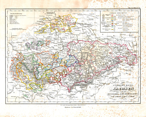 Glaser's Atlas über alle Theile der Erde (1842)
14. Die Laender des Hauses Sachsen auch die Reuss'schen Schwarzburg'schen und Anhalt'schen Laender