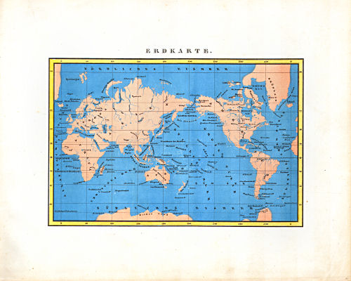 Dr. Carl Glaser's Schul-Atlas (1846)
1. Erdkarte