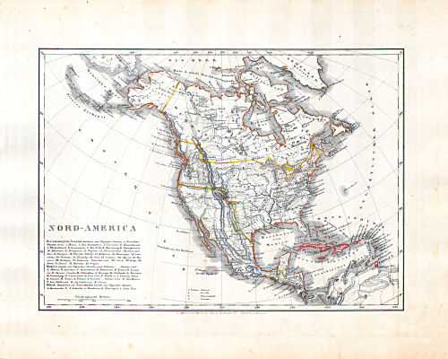 Dr. Carl Glaser's Schul-Atlas (1846)
24. Nord-America