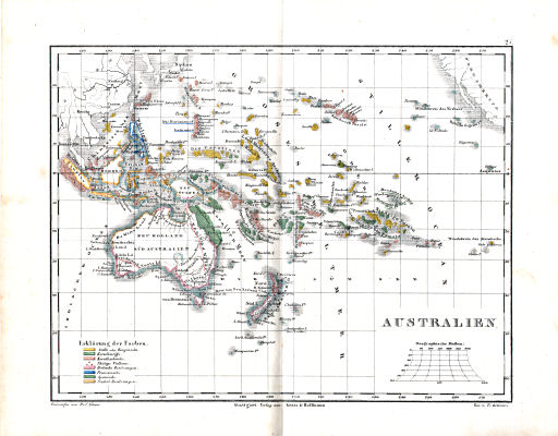 Dr. Carl Glaser's Schul-Atlas (1854)
27. Australien