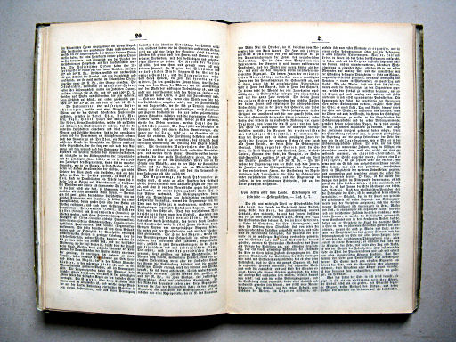 Glaser's Topisch-Physikalischer Atlas (1855)
Tekstdeel p. 20-21 / Text section p. 20-21