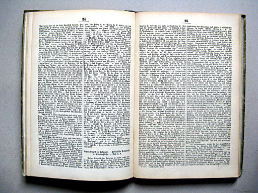 Glaser's Topisch-Physikalischer Atlas (1855)
Tekstdeel p. 24-25 / Text section p. 24-25