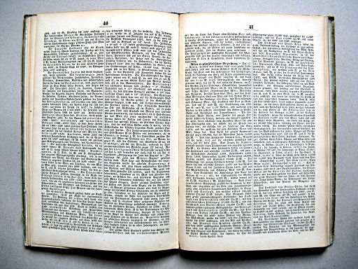 Glaser's Topisch-Physikalischer Atlas (1855)
Tekstdeel p. 40-41 / Text section p. 40-41