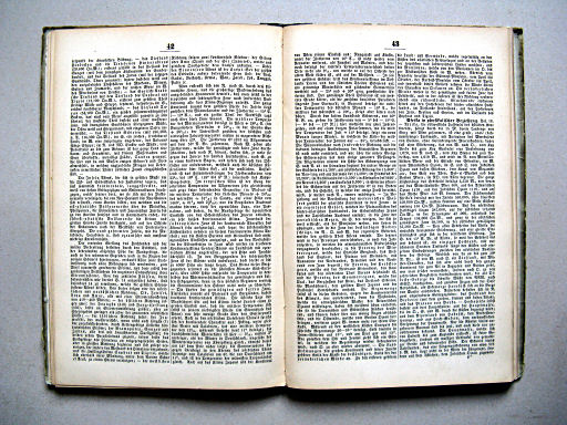 Glaser's Topisch-Physikalischer Atlas (1855)
Tekstdeel p. 42-43 / Text section p. 42-43