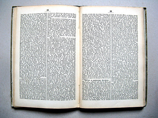 Glaser's Topisch-Physikalischer Atlas (1855)
Tekstdeel p. 44-45 / Text section p. 44-45
