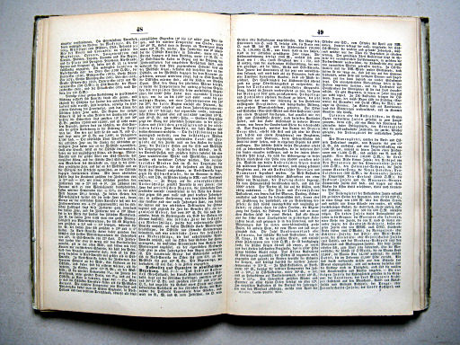 Glaser's Topisch-Physikalischer Atlas (1855)
Tekstdeel p. 48-49 / Text section p. 48-49