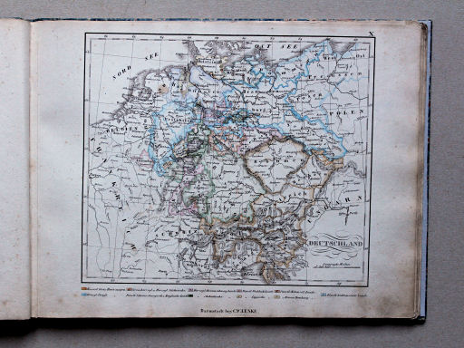 Leske, Vollständiger Schulatlas, ca. 1832
X. Deutschland