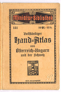 Miniatur-Bibliothek
Hand-Atlas von Österreich-Ungarn (151)