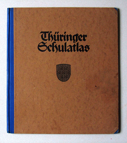 Haack, Thüringer Schulatlas, 1932
Voorkant band / Front cover