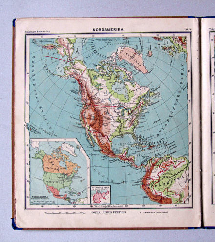 Haack, Thüringer Schulatlas, 1932
26. Nordamerika