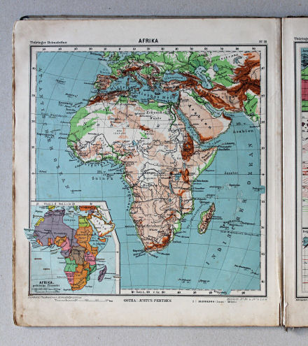 Haack, Thüringer Schulatlas, 1941
28. Afrika
