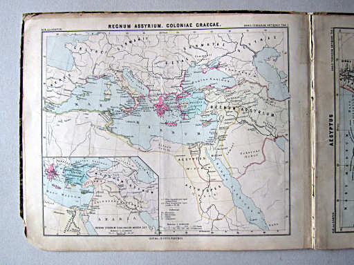 Atlante del mondo antico (1887)
2. Regnum Assyrium. Coloniae Graecae