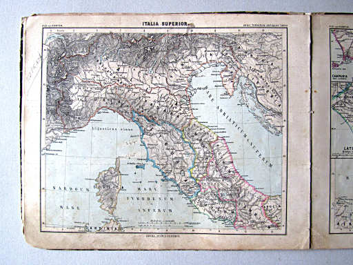 Atlante del mondo antico (1887)
10. Italia superior