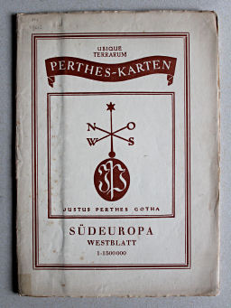 Ubique terrarum, Perthes-Karten
Omslag van kaart 14 / Cover of sheet 14