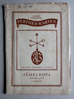Ubique terrarum, Perthes-Karten
Omslag van kaart 16 / Cover of sheet 16