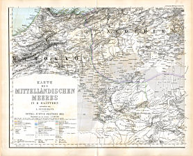 Petermann's Mittelmeer-Karte (1884) Nº 5