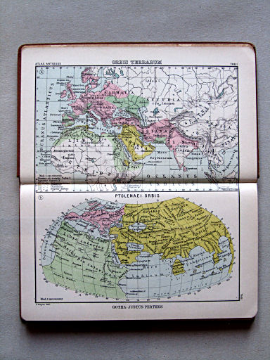 Perthes' Atlas antiquus (ca. 1908)
1. Orbis terrarum