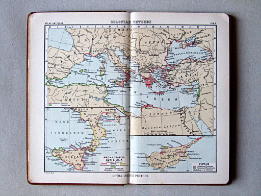 Perthes' Atlas antiquus (ca. 1908)
6. Coloniae veteres