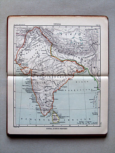 Perthes' Atlas antiquus (ca. 1908)
9. India