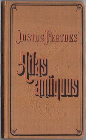 Perthes' Atlas antiquus (1895)
Voorkant band / Front cover