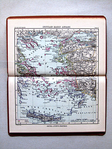 Perthes' Atlas antiquus (1895)
12. Insulae Maris Aegaei