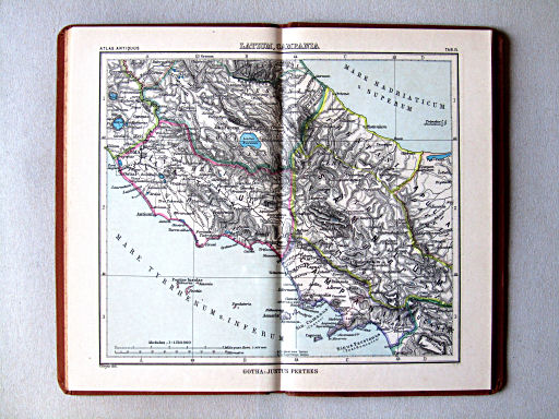 Perthes' Atlas antiquus (1895)
15. Latium, Campania