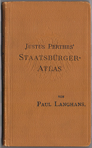 Perthes' Staatsbürger-Atlas (1896)
Voorkant band