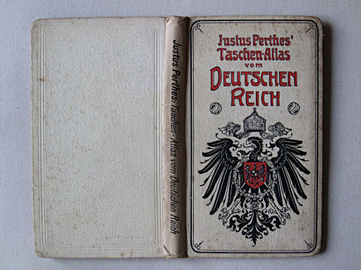 Taschen-Atlas vom Deutschen Reich (1914)
Band / Binding