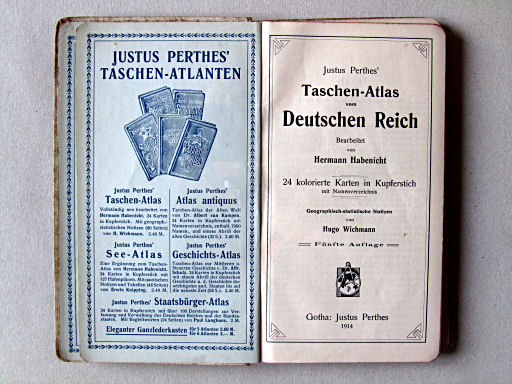 Taschen-Atlas vom Deutschen Reich (1914)
x