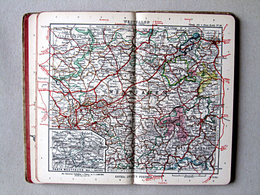 Taschen-Atlas vom Deutschen Reich (1914)
10. Westfalen