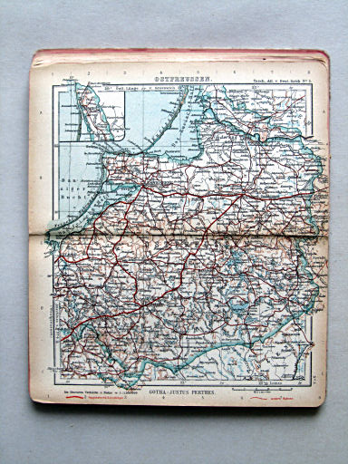 Taschen-Atlas vom Deutschen Reich (1922)
5. Ostpreussen