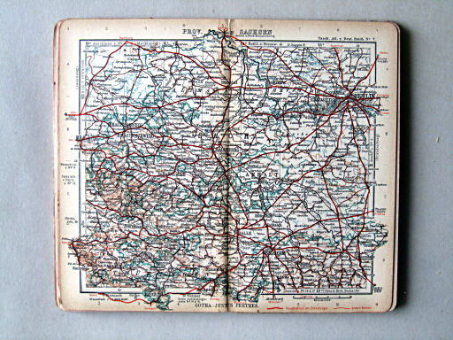 Taschen-Atlas vom Deutschen Reich (1922)
7. Prov. Sachsen