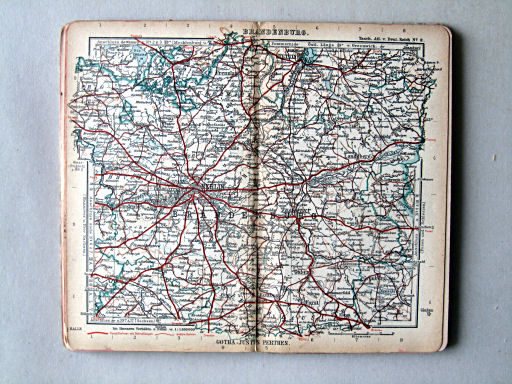 Taschen-Atlas vom Deutschen Reich (1922)
8. Brandenburg