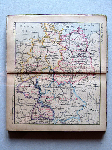 Taschenatlas von Deutschland, 1950
1. Politische Übersicht