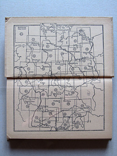 Taschenatlas von Deutschland, 1951
Schutblad voorin / Front endpaper