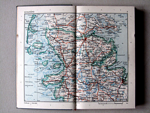 Taschenatlas von Deutschland, 1952
2. Schleswig