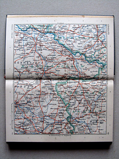 Taschenatlas von Deutschland, 1952
10. Lüneburg