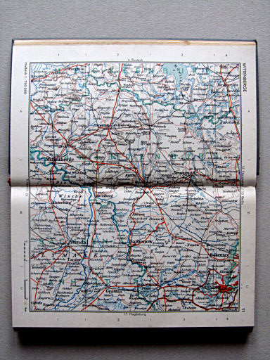 Taschenatlas von Deutschland, 1952
11. Wittenberge