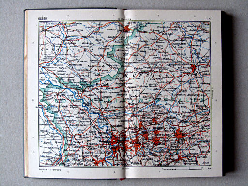 Taschenatlas von Deutschland, 1952
14. Essen