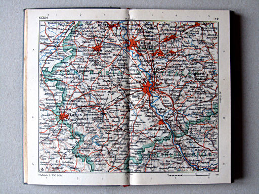 Taschenatlas von Deutschland, 1952
19. Köln