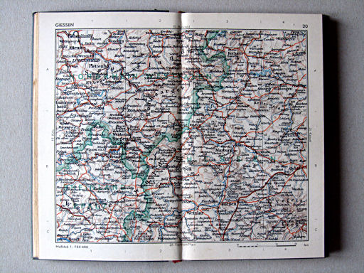 Taschenatlas von Deutschland, 1952
20. Giessen