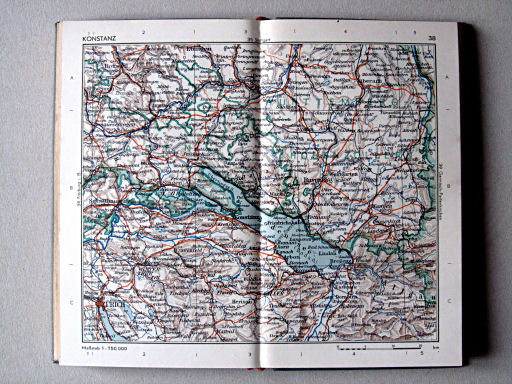 Taschenatlas von Deutschland, 1952
38. Konstanz